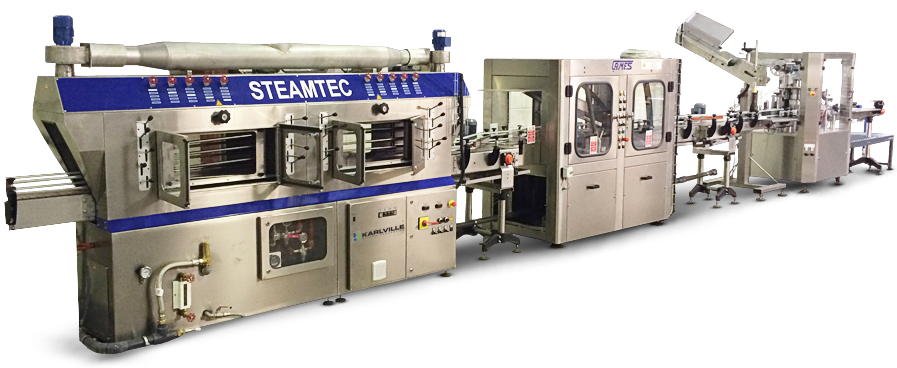 Premium steam tunnel for sleeve application