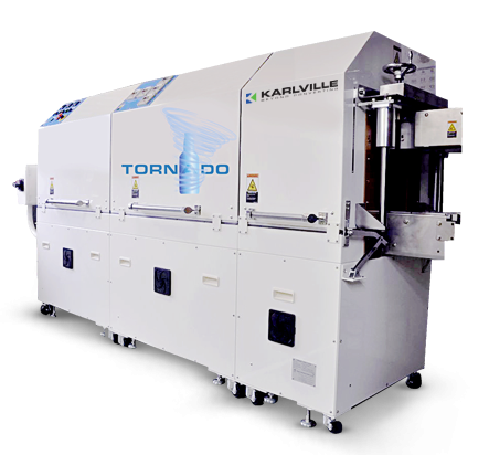 Energy efficient tunnel for sleeve application