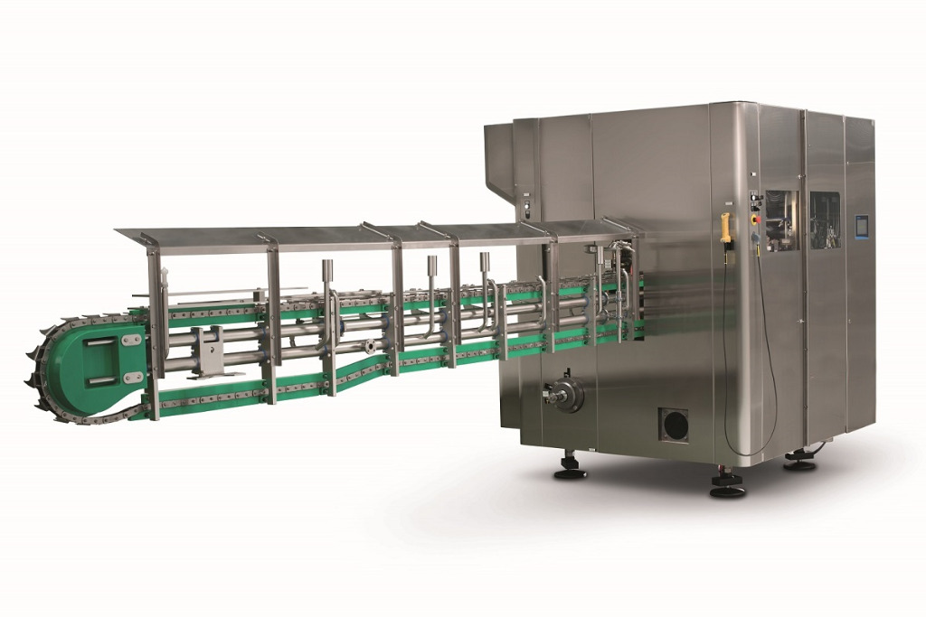 High-speed can seamer for the beverage industry