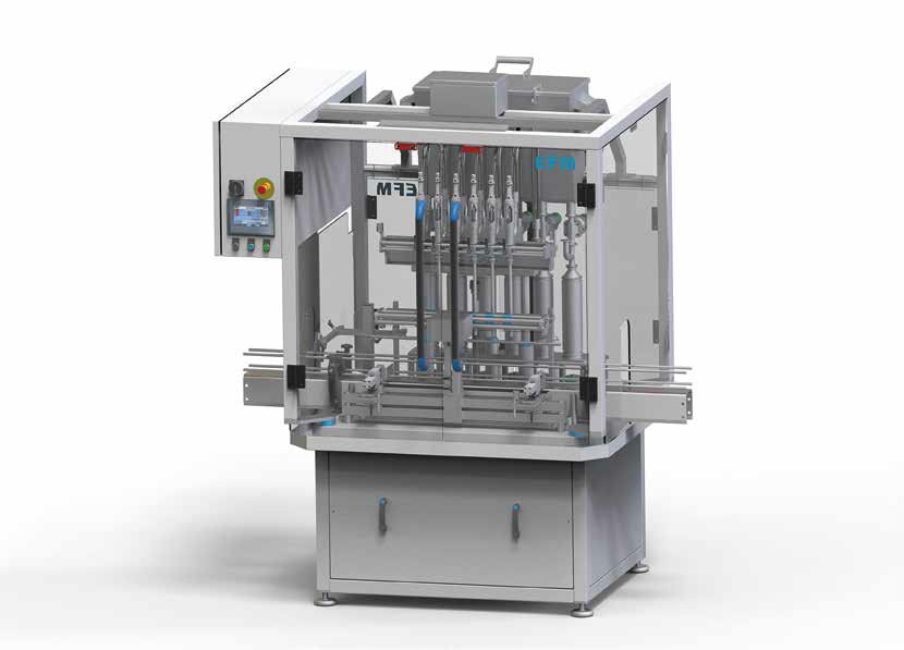 Servo controlled filler