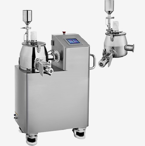 Entry-level high-shear mixer for drug formulation