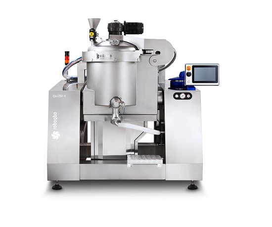 Industrial food processor for cooking ready meals in different consistencies