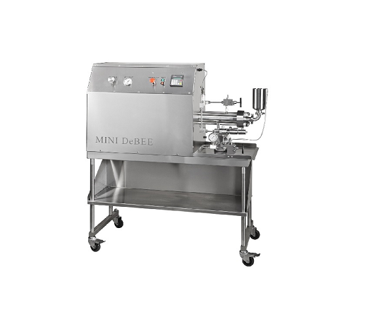 Pilot high pressure homogenizer