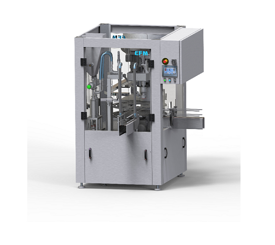 Compact monoblock filler