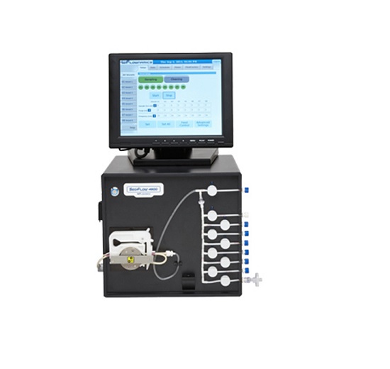 Automatic sampling system for bioprocess monitoring