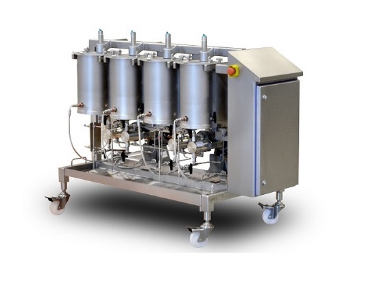 Colour-change system for extruded cereals