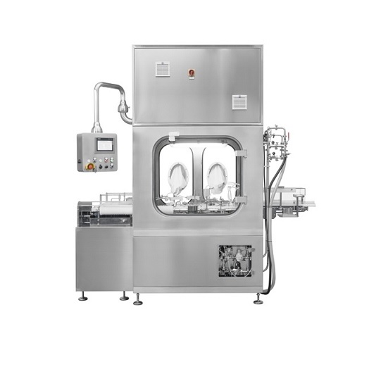 External vial washing machine