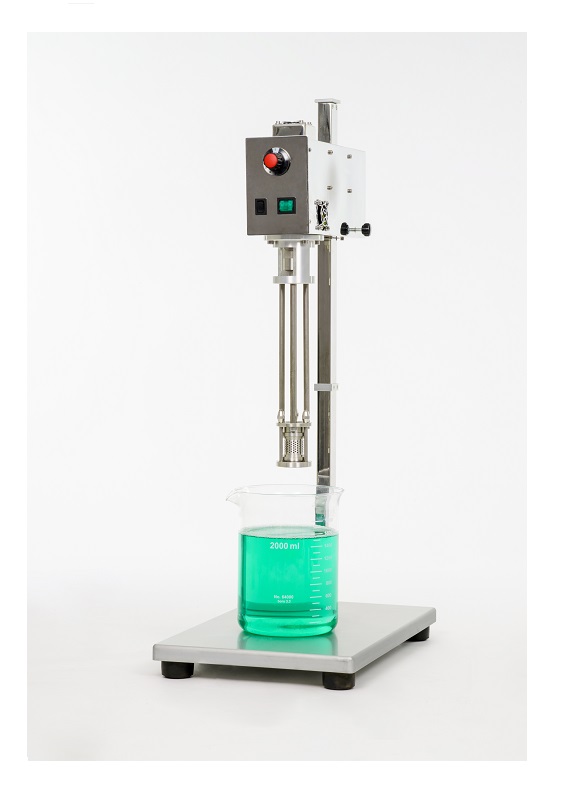 High shear lab mixer for creams