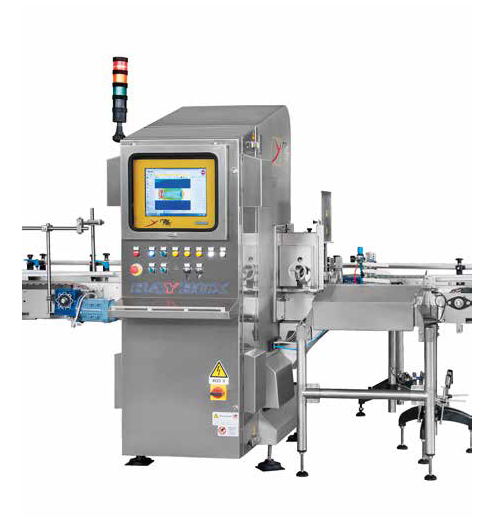 X-ray inspection machine for jars