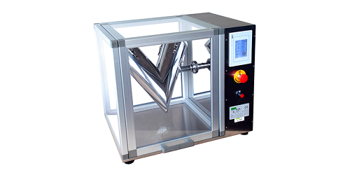 R&D V-type powder blender
