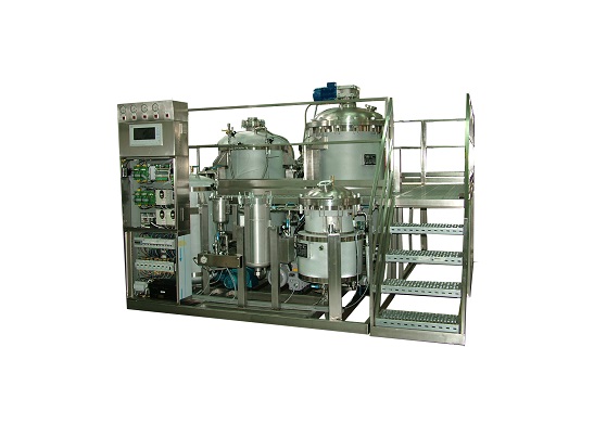 Flower oil extraction machine