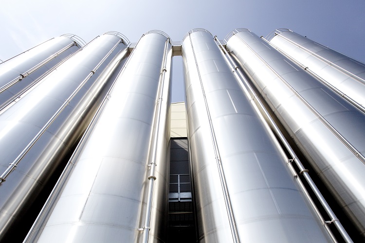 ATEX confirmed outdoor silo for flour