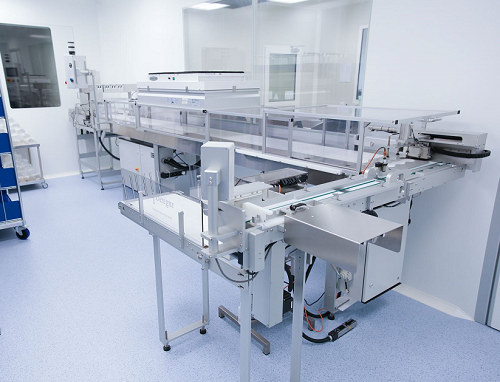 Industrial petri dish filling machine