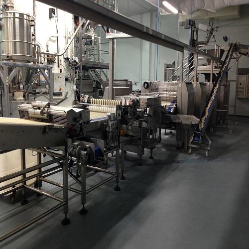 Moulding machine for bread sticks