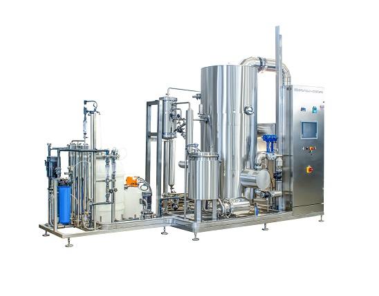 Vapor compression distiller