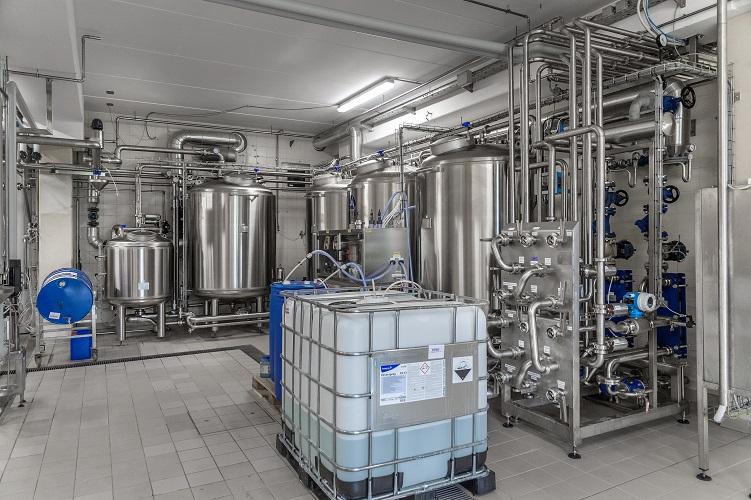 CIP system for beverage