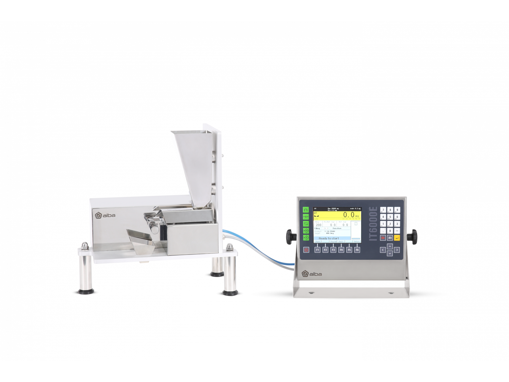 Gravimetric powder microdosing 0.400 - 2 g