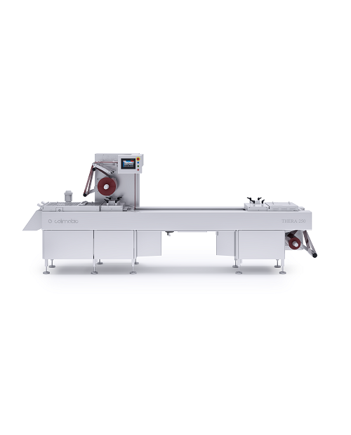 Form fill seal thermoforming machine for medical devices