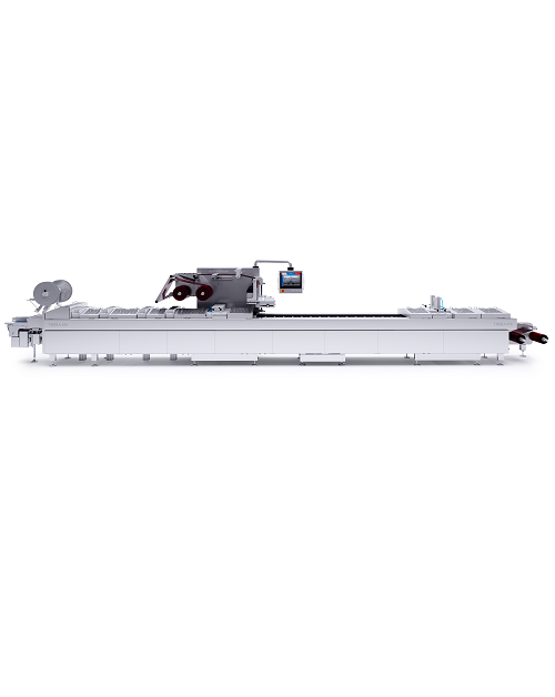 Industrial thermoformer for food production