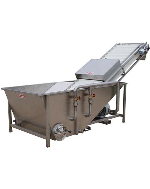 Industrial washing machine for fruits and vegetables