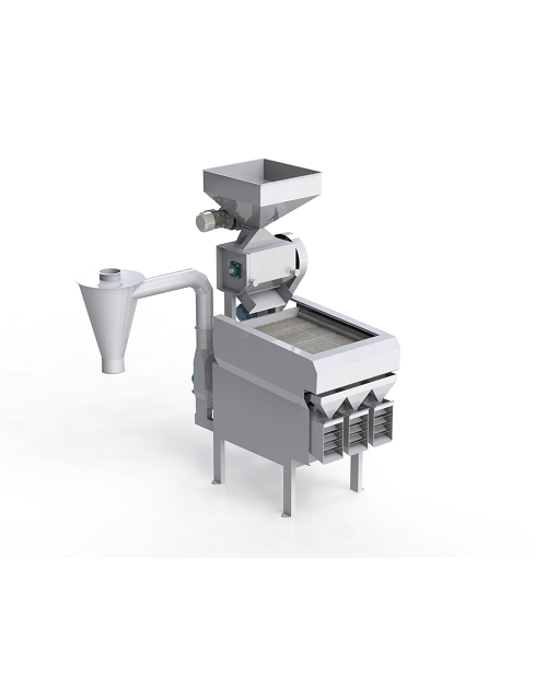 Small scale cocoa winnower