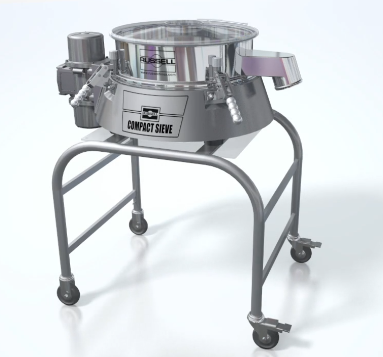 Vibrating screening machine for coffee