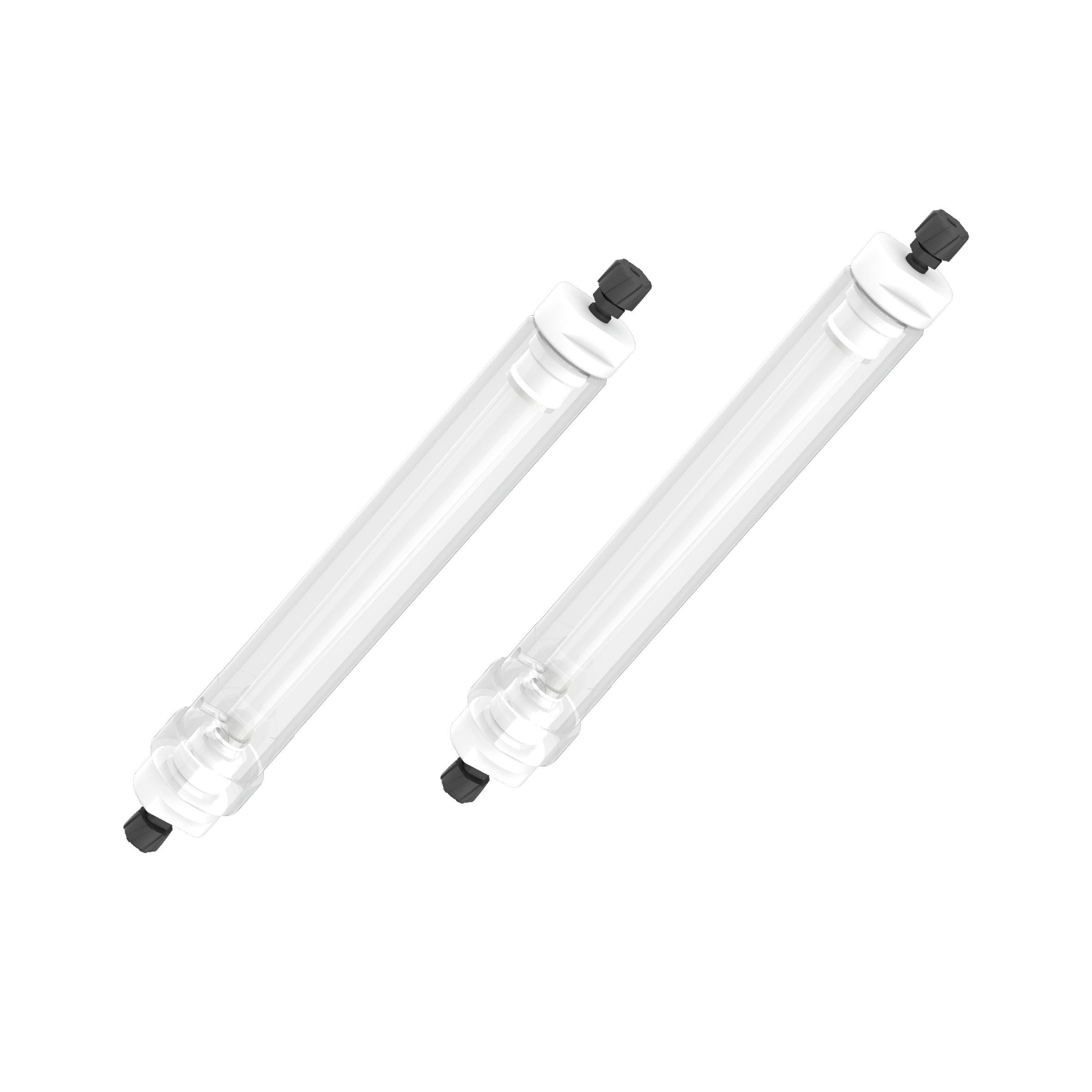 Lab-scale Radial Flow Chromatography columns for virus clearance