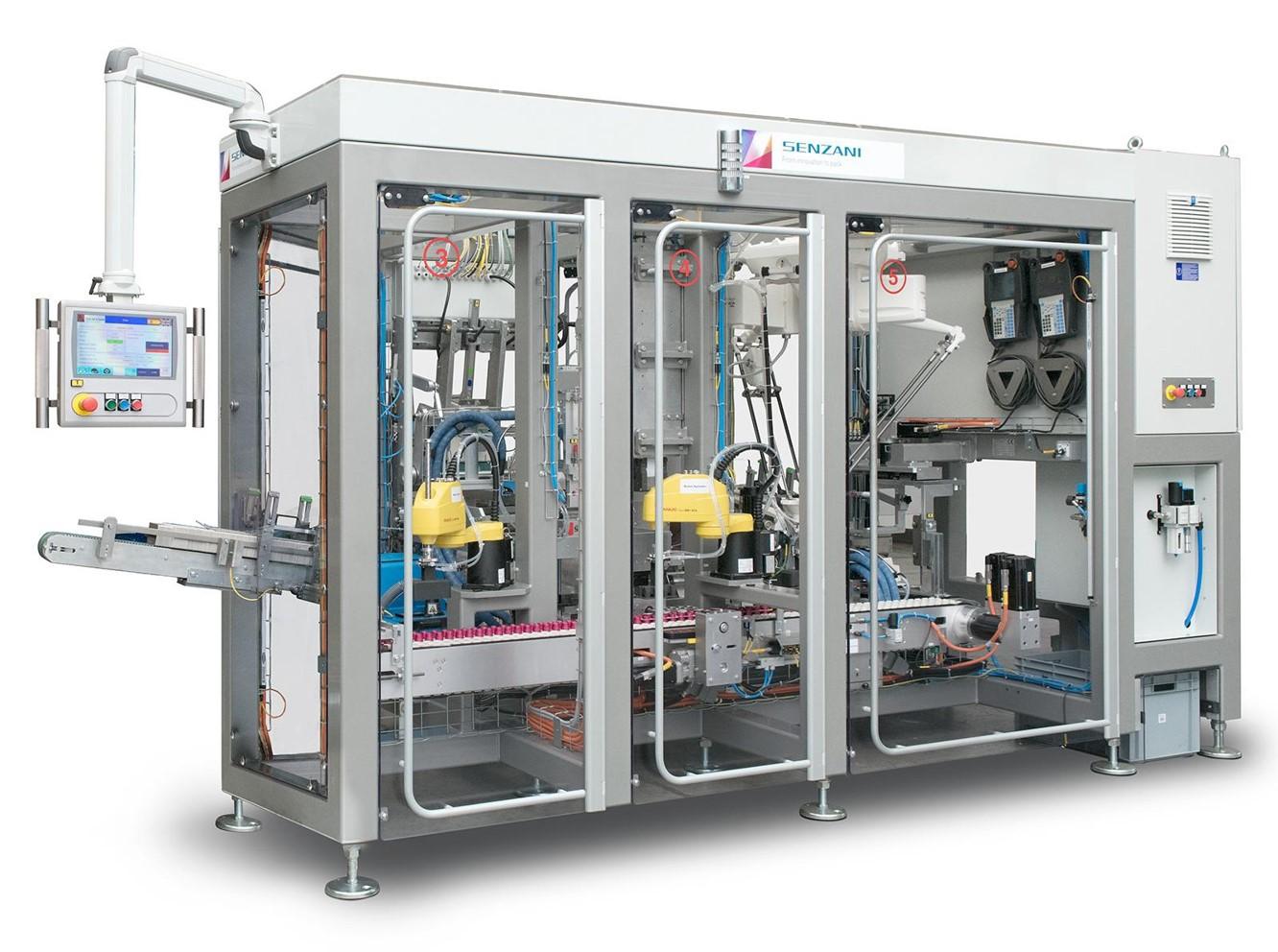 Coffee capsule packing machine