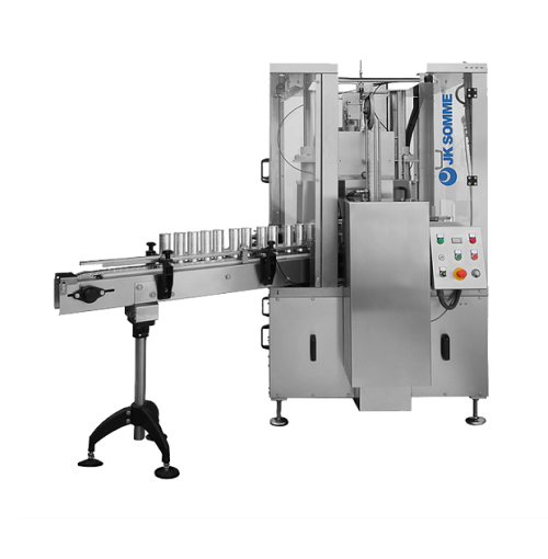 Medium scale round can seamer