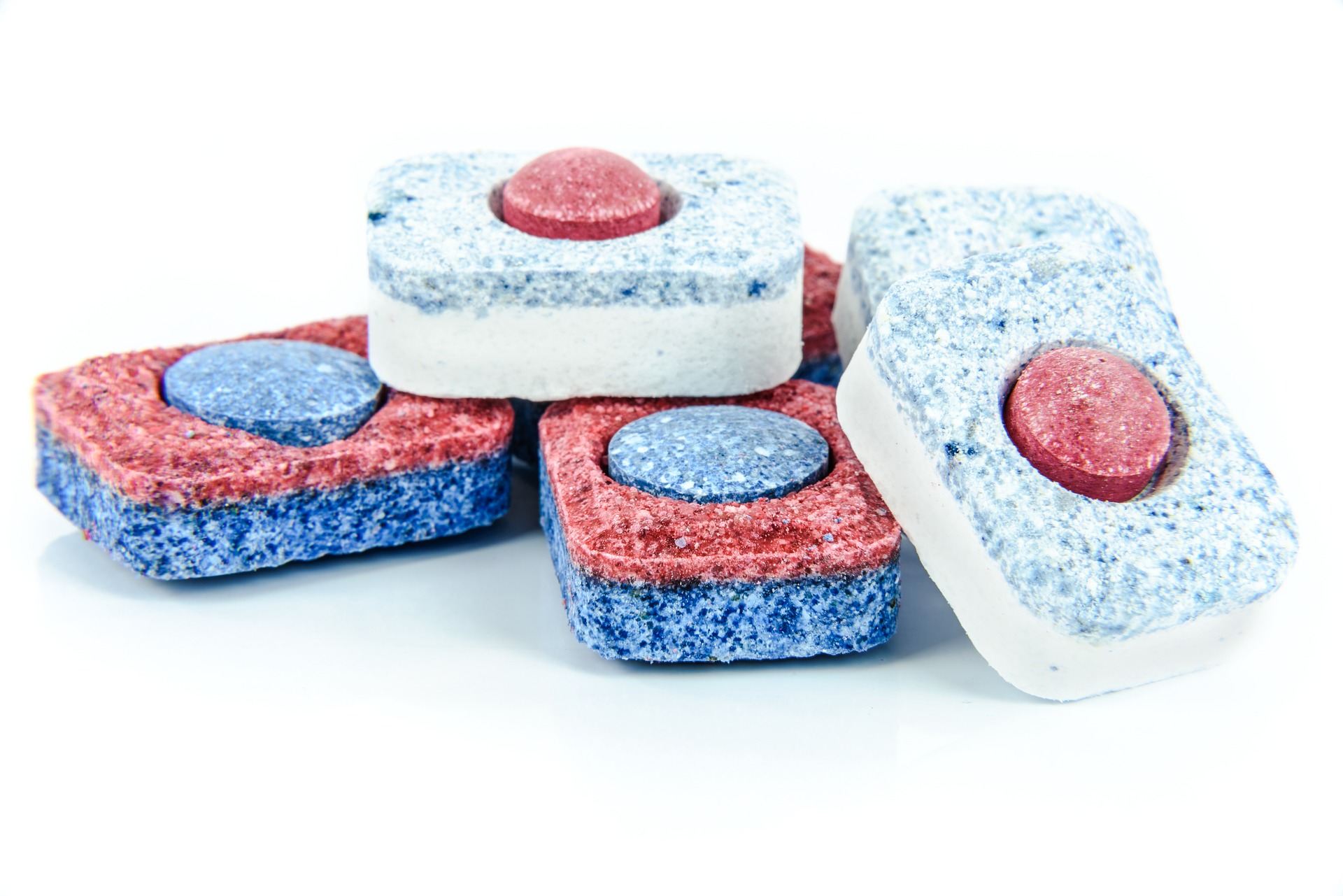 Dishwasher tablet making equipment