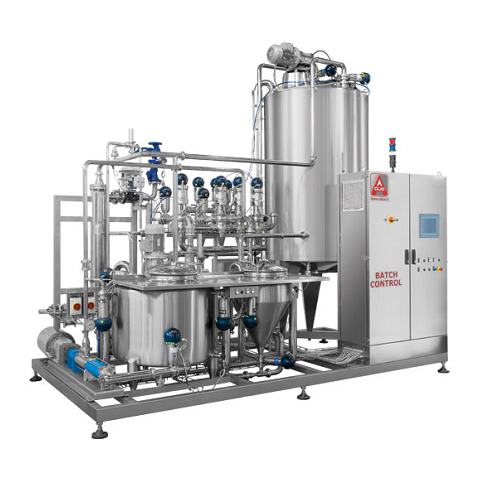 Mixing tanks for beverages