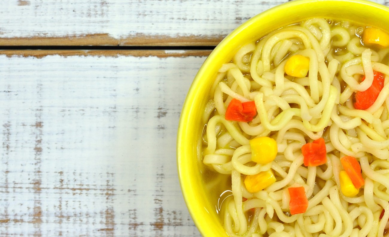 Making instant soups