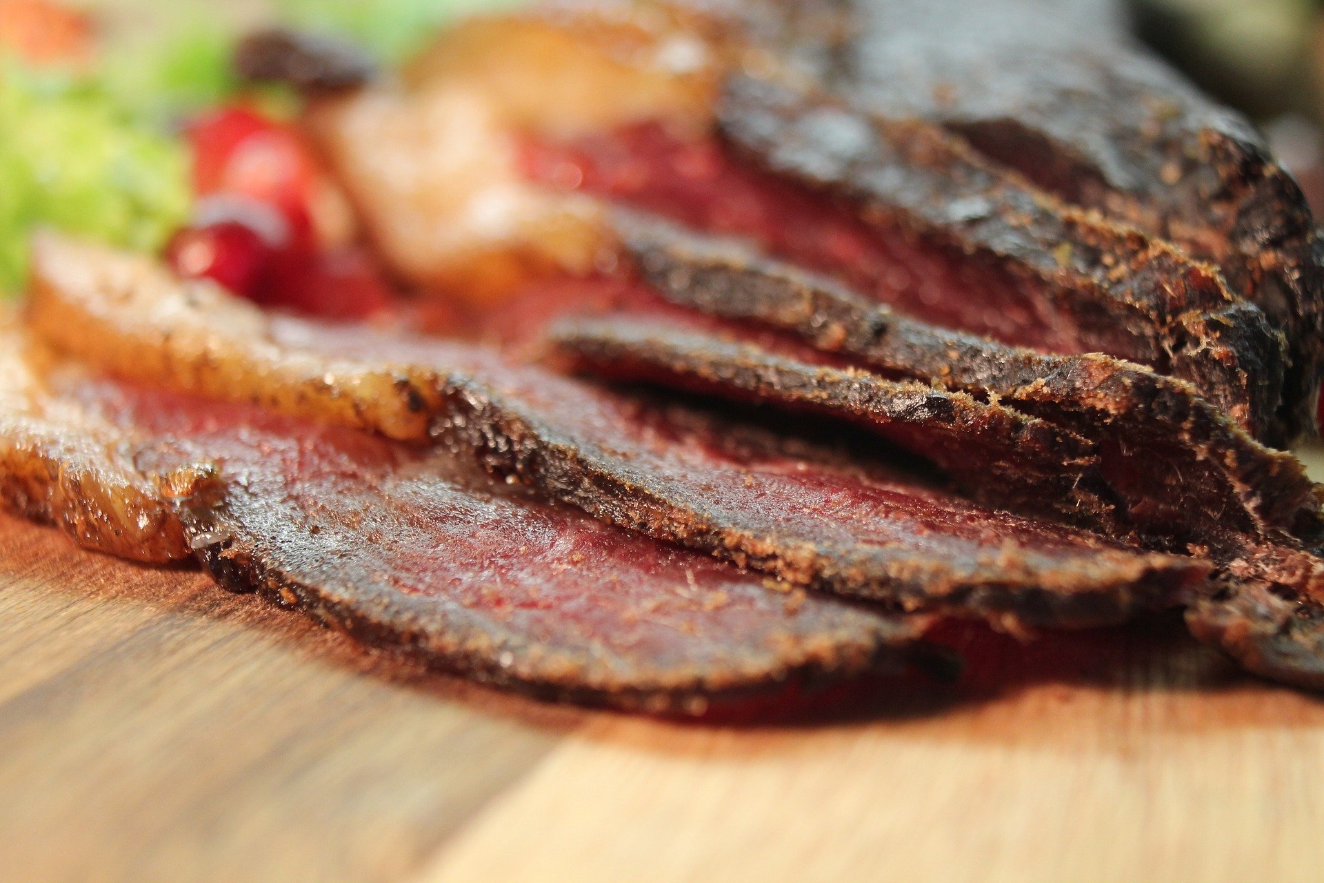 Making dried meat