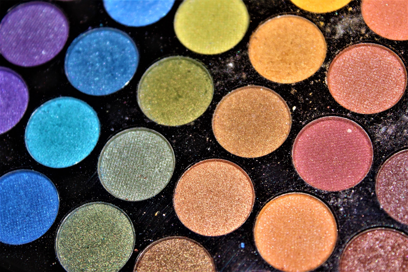 Eyeshadow making equipment