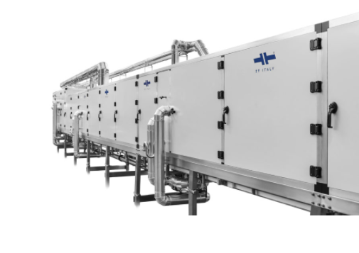 Sponge cake cooling tunnel