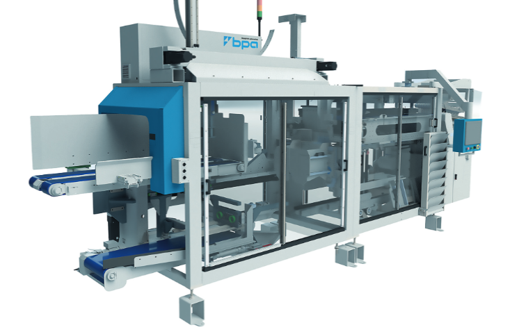 Frozen food automatic case packer