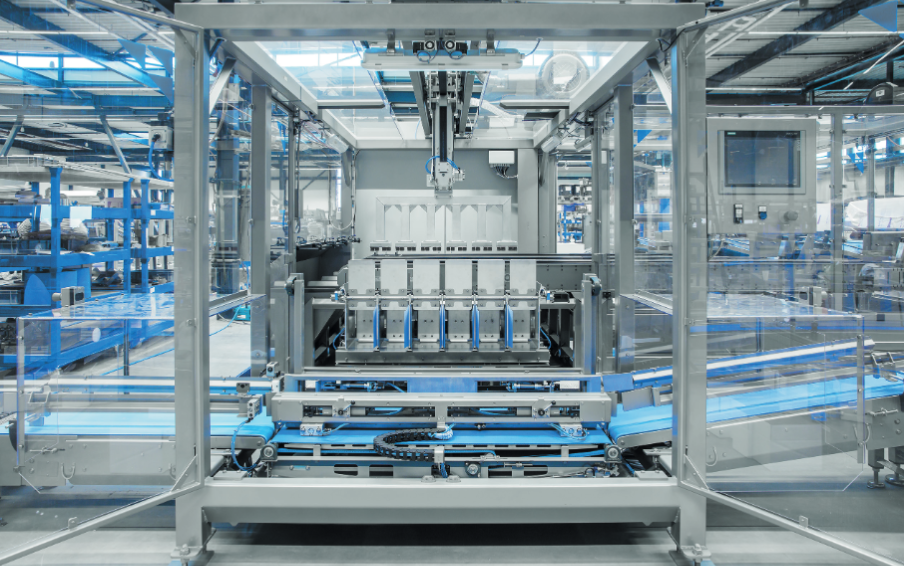 Confectionery bags case packer for large scale