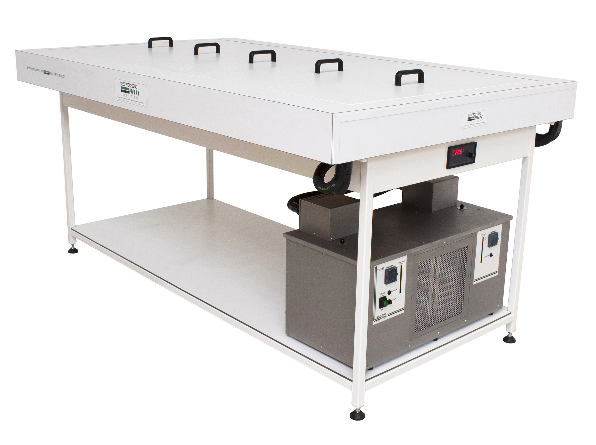 Thermogradient table for seed tests