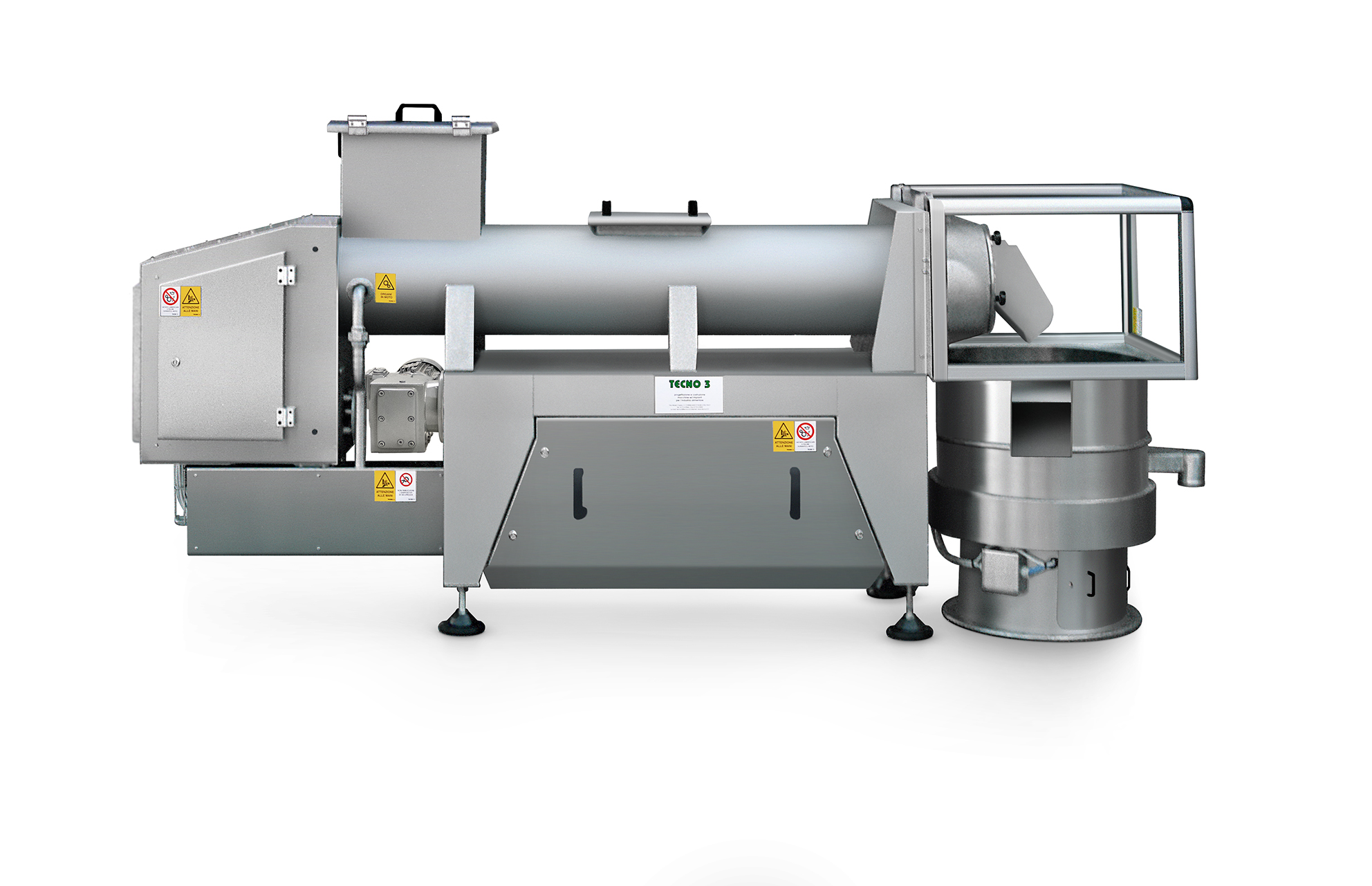 Industrial melter for chocolate rework