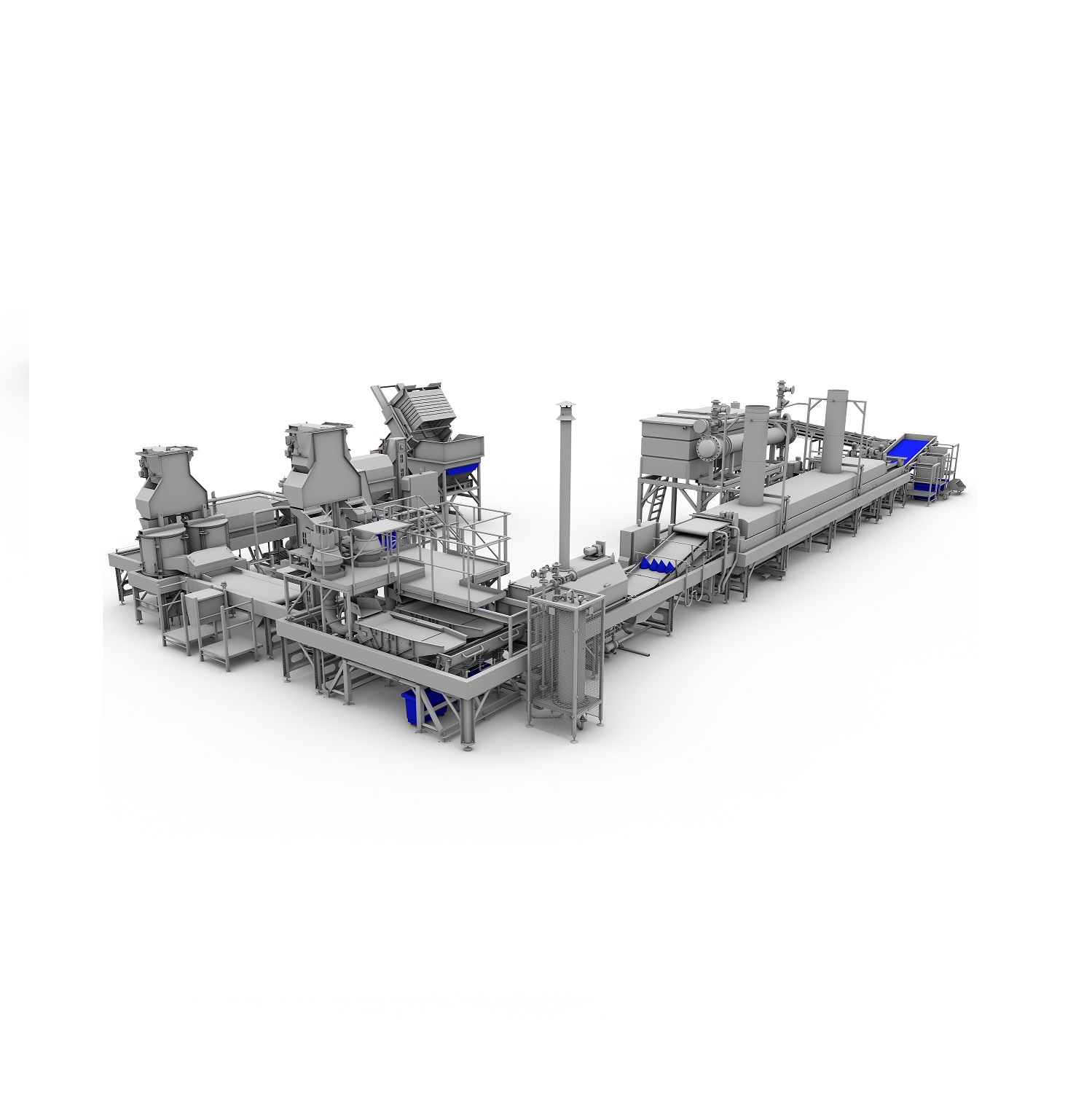 Potato chips production line