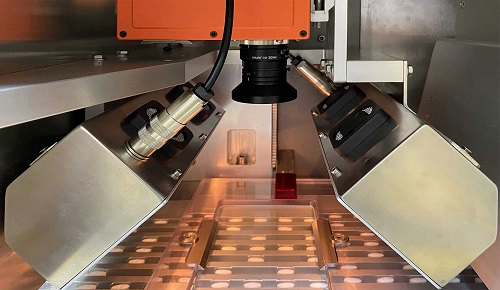 Inspection system for tablets chemical composition