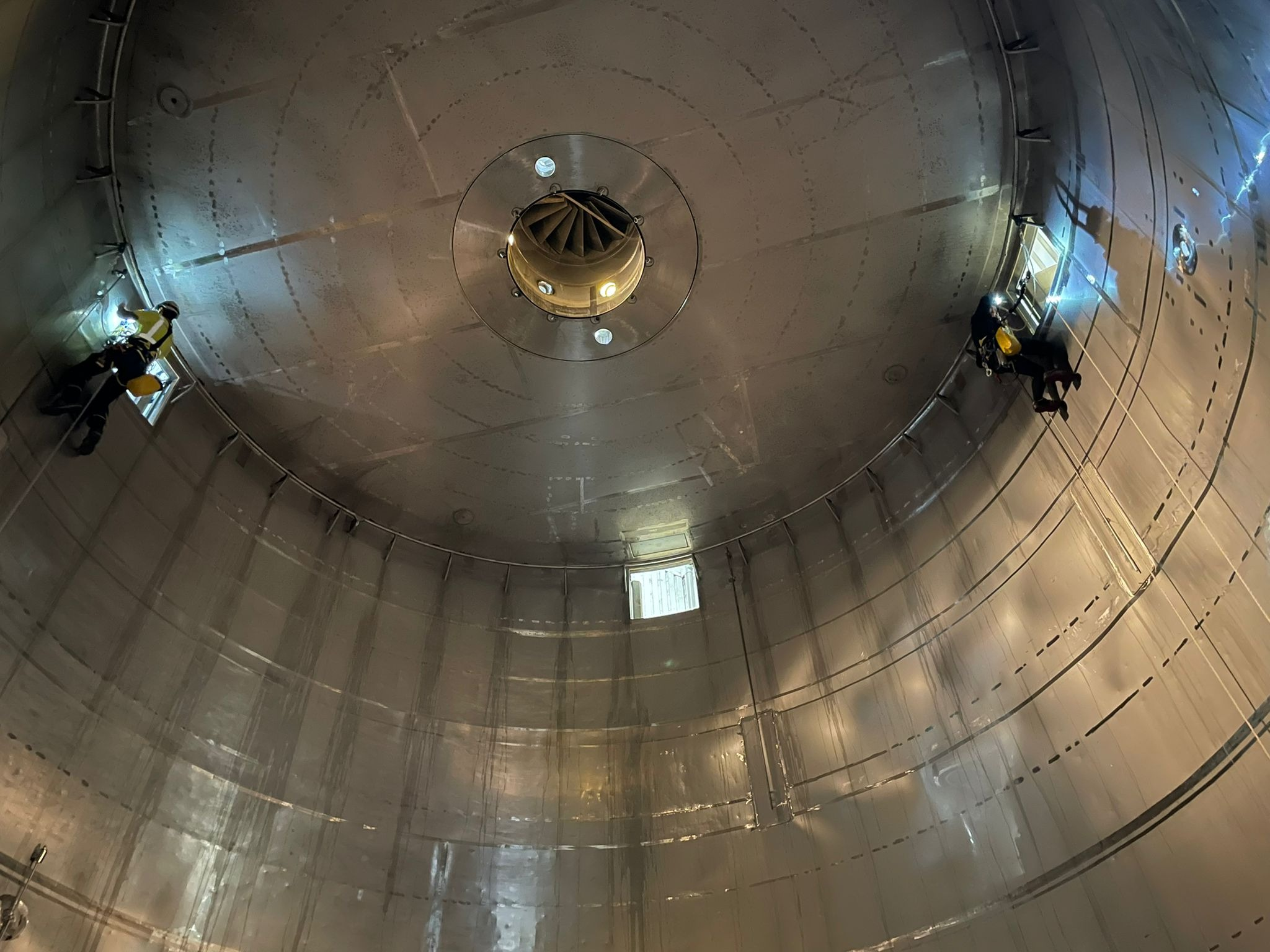 Dairy Equipment Crack Inspection