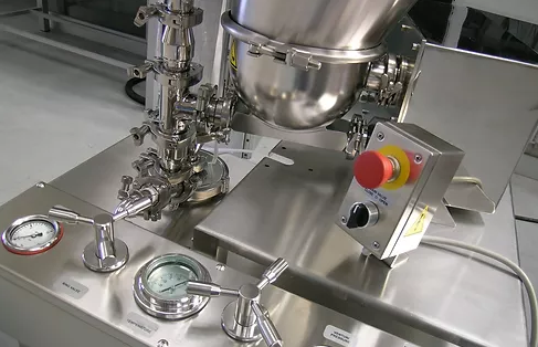 Pilot scale jet mill