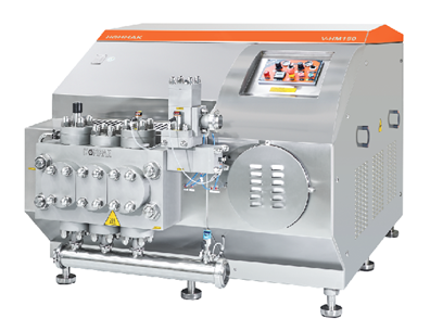 Pilot plant homogeniser