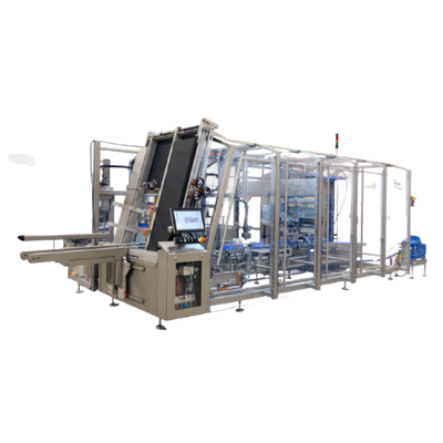 Side Load Case Packer For Facial Tissues