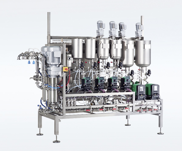 High precision dosing system for liquid media