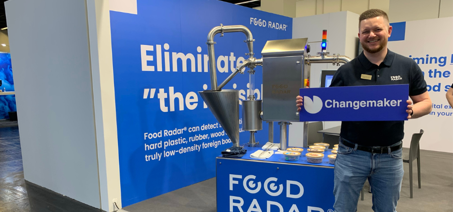 #Changemaker: detect & reject truly low-density foreign bodies in your pumpable foods