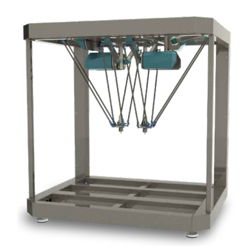 Modular delta robot for high-speed precision handling