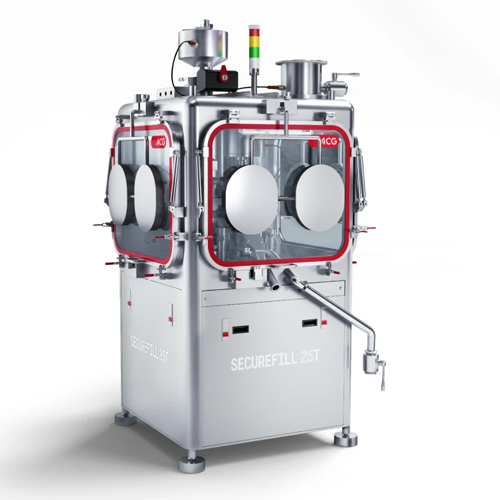 Containment capsule filler for highly potent drugs