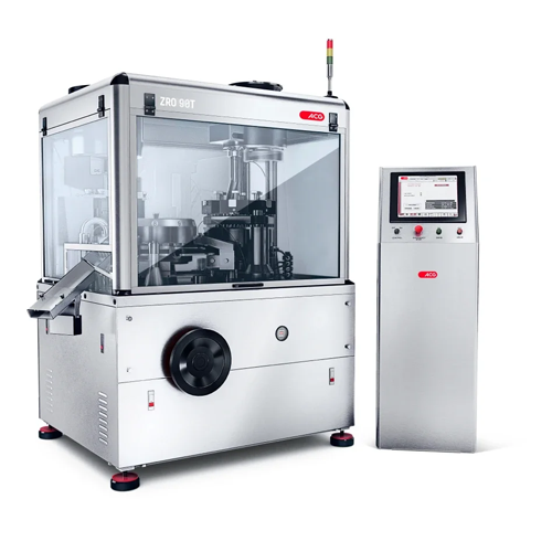 Capsule filler for high-speed, dust-free capsule production